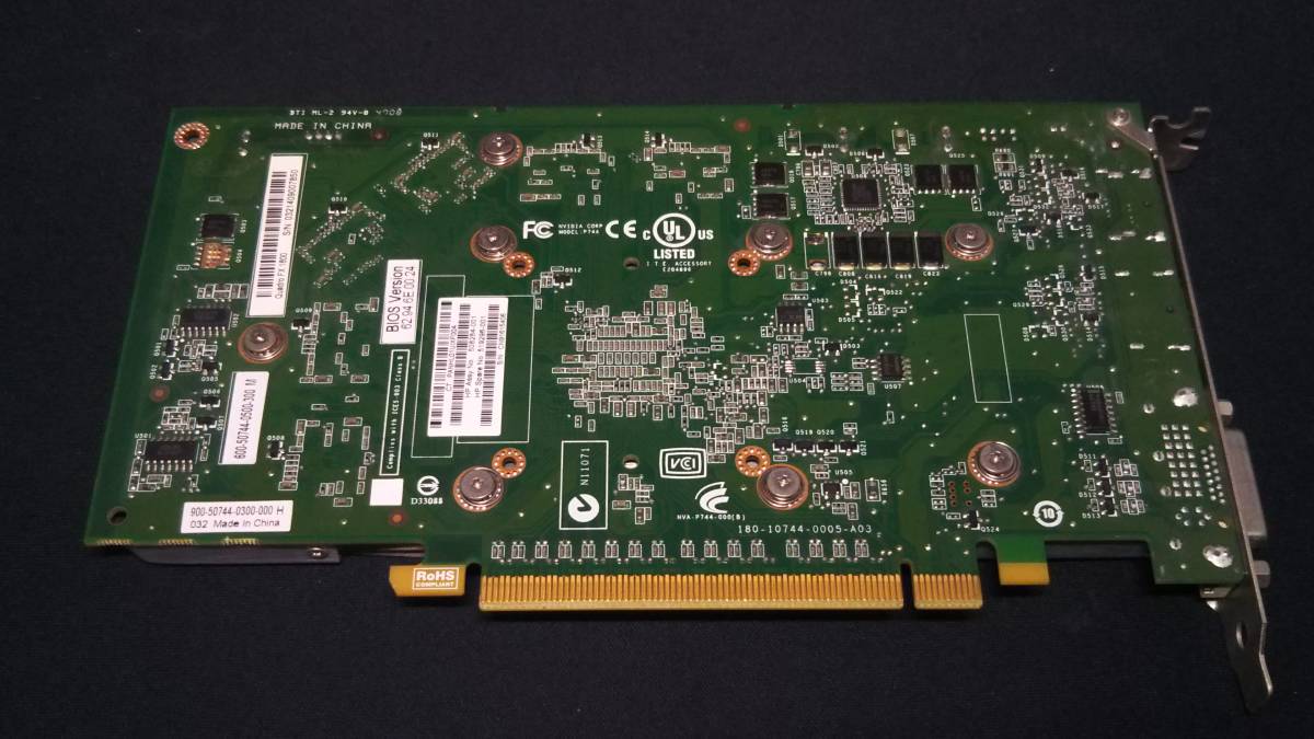 ジャンク NVIDIA QUADRO FX380 FX1800 グラフィックボード セット グラボ_画像4