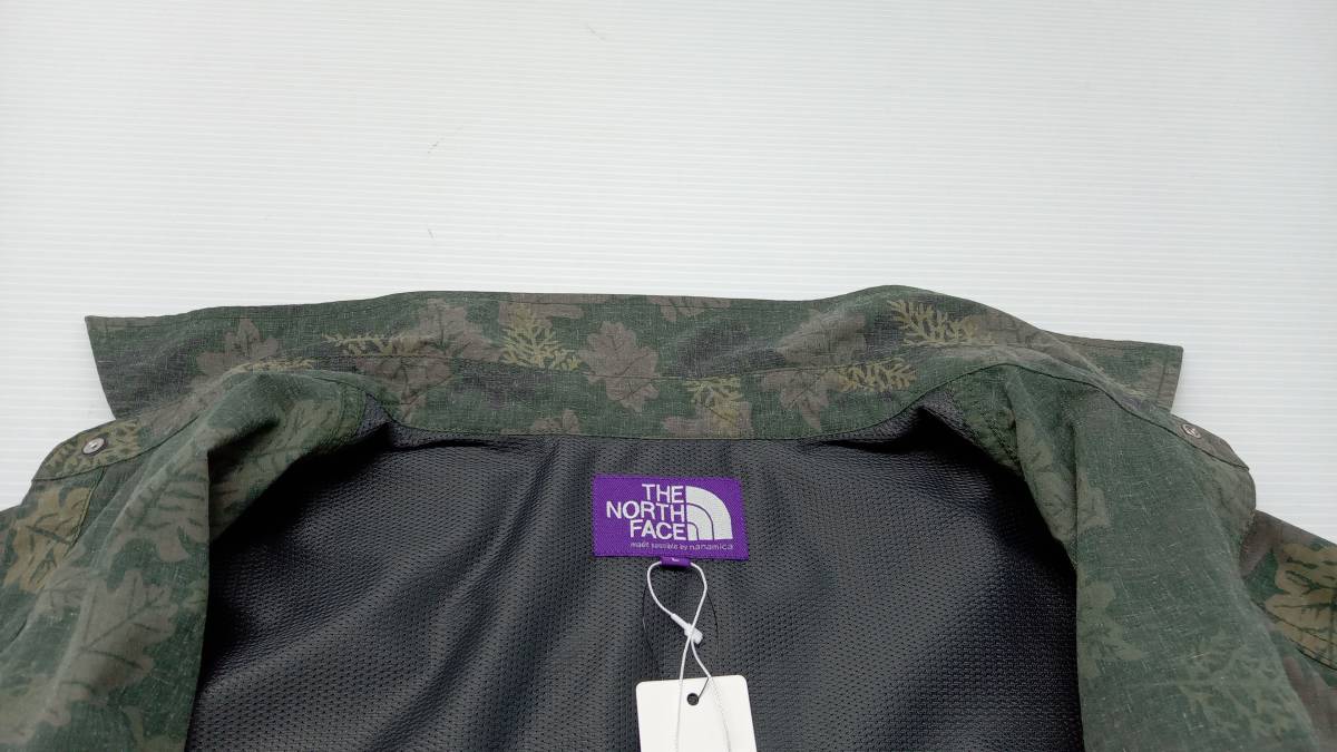 激安の 7480円 LABEL PURPLE ノースフェイス ザ FACE NORTH THE 美品 ☆ 半袖シャツ