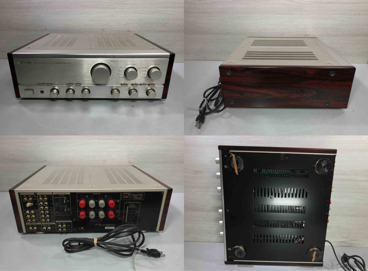 ジャンク SANSUI サンスイ AU-α607 MOS PREMIUM ステレオ ジャンク SANSUI サンスイ AU-α607 MOS PREMIUM ステレオ