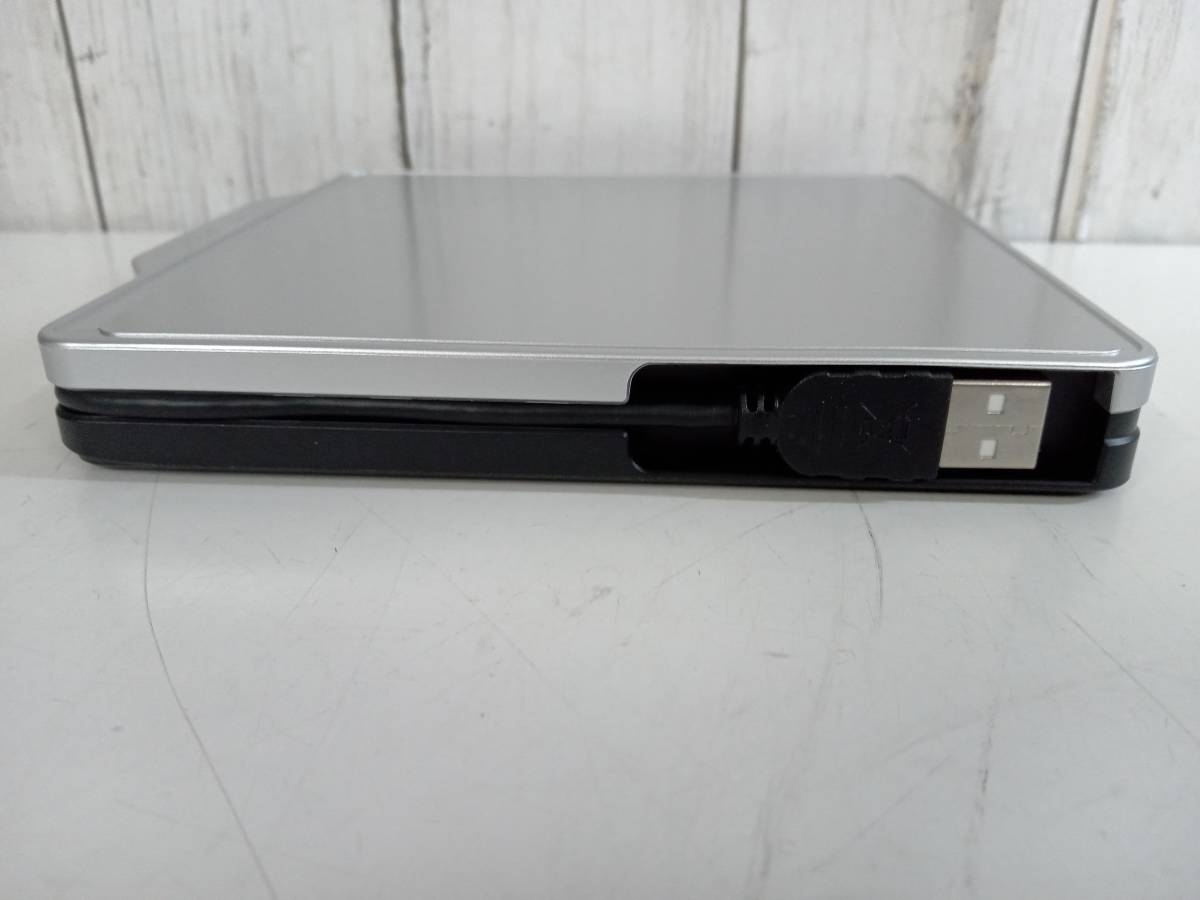 ジャンク BUFFALO DVSM-PCS58U2-SV USB用ポータブルDVDドライブ_画像4