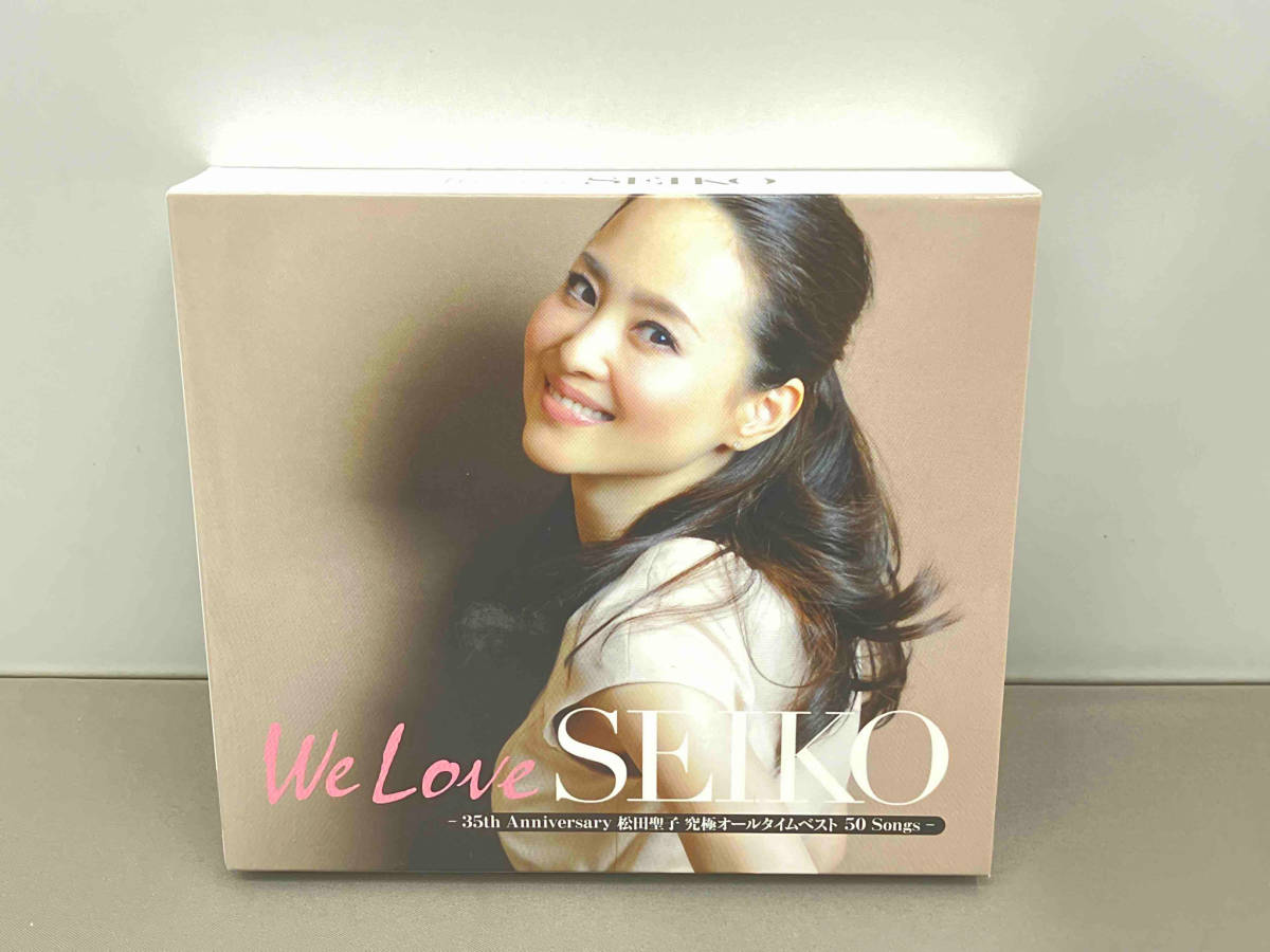 松田聖子 CD 「We Love SEIKO」-35th Anniversary 松田聖子究極オールタイムベスト50 Songs-(初回限定盤A)(3CD+DVD)_画像1