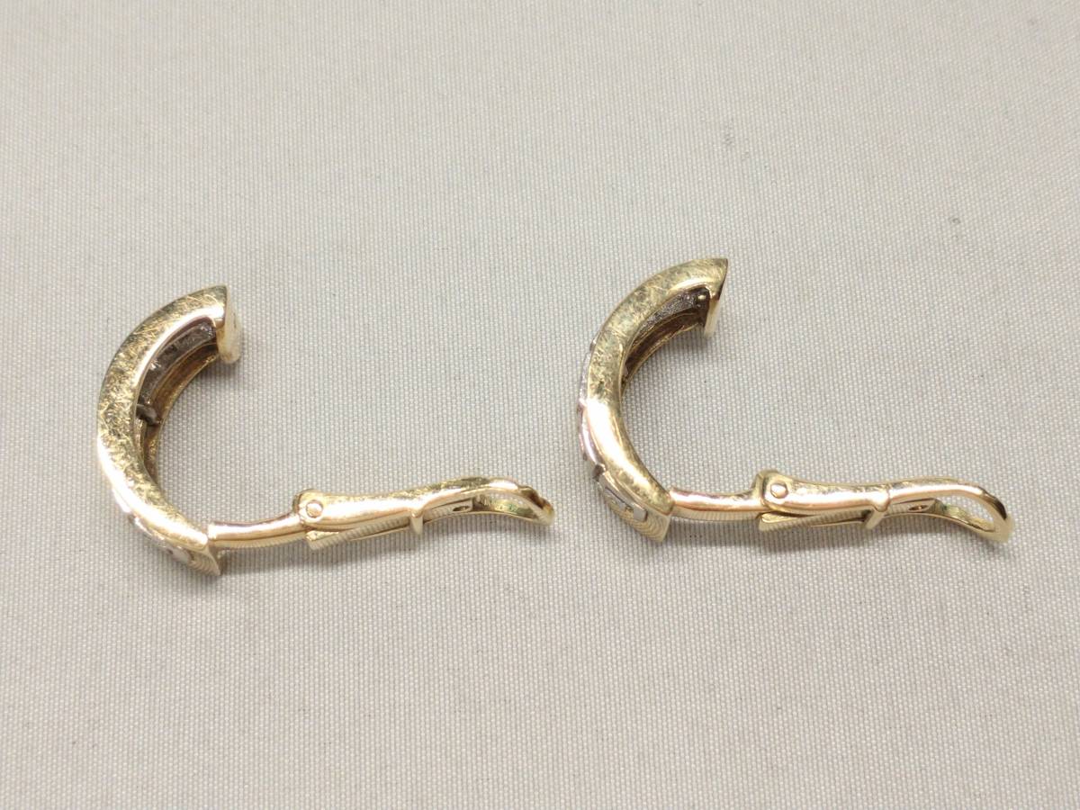K14 イヤリング 9.5g H1.8×W0.9cm クリップ式 | charcas.gob.mx