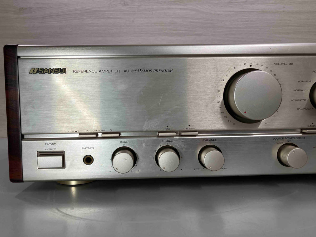 ジャンク SANSUI サンスイ AU-α607 MOS PREMIUM ステレオ ジャンク SANSUI サンスイ AU-α607 MOS PREMIUM ステレオ