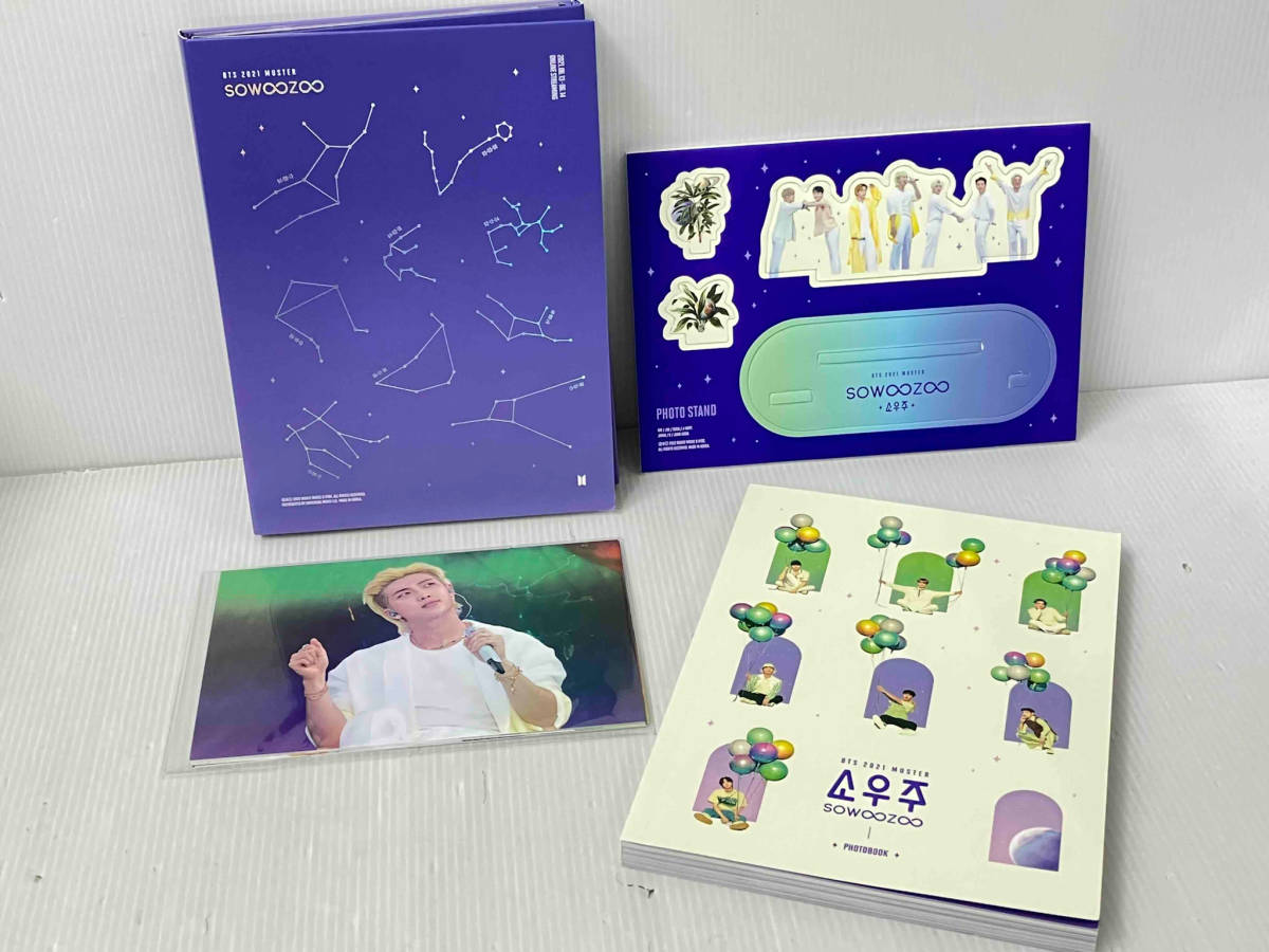 [ photo card lack of ]DVD 3 sheets set [BTS 2021 MUSTER SOWOOZOO DVD](UNIVERSAL MUSIC STORE & FC limitation version )