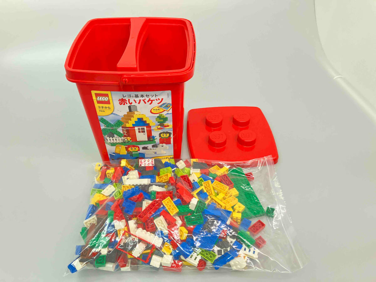 LEGO レゴ 7616 赤いバケツ 基本セット＋ベースプレート ミニフィグ 