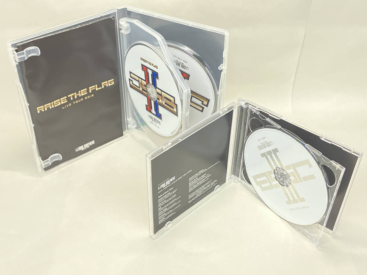 三代目 J SOUL BROTHERS from EXILE TRIBE CD RAISE THE FLAG(FC会員限定盤)(4Blu-ray Disc付)_画像3