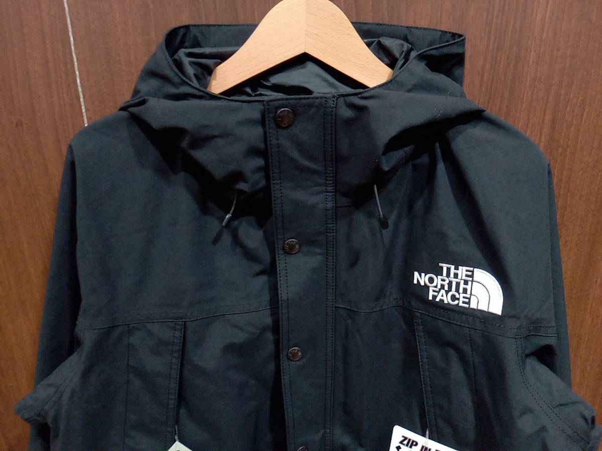 【美品】THE NORTH FACE NP62236 マウンテンライトジャケット ブラック GORE-TEX Mサイズ マウンテンパーカー アウトドア_画像3