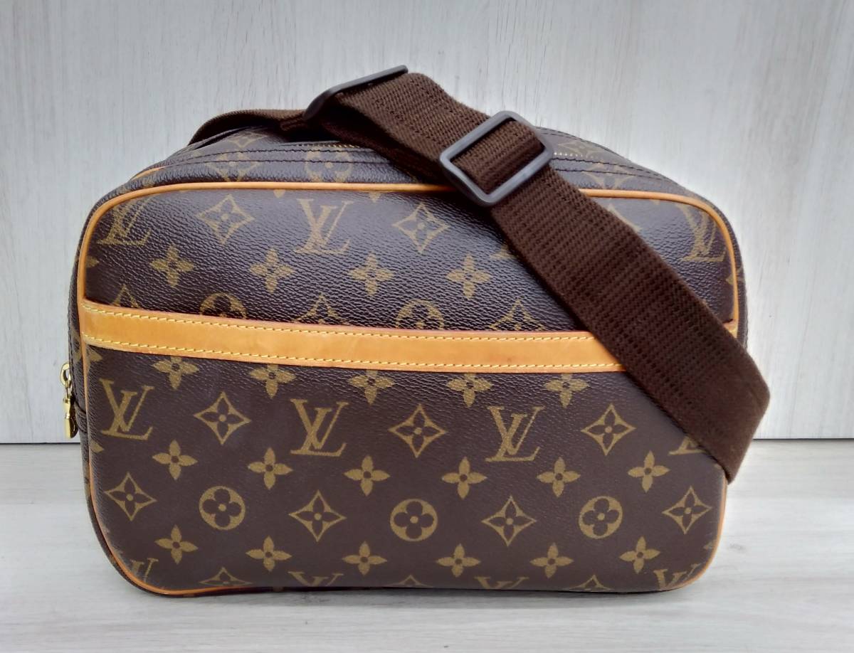 LOUIS VUITTON ルイ・ヴィトン モノグラム リポーターPM バッグ