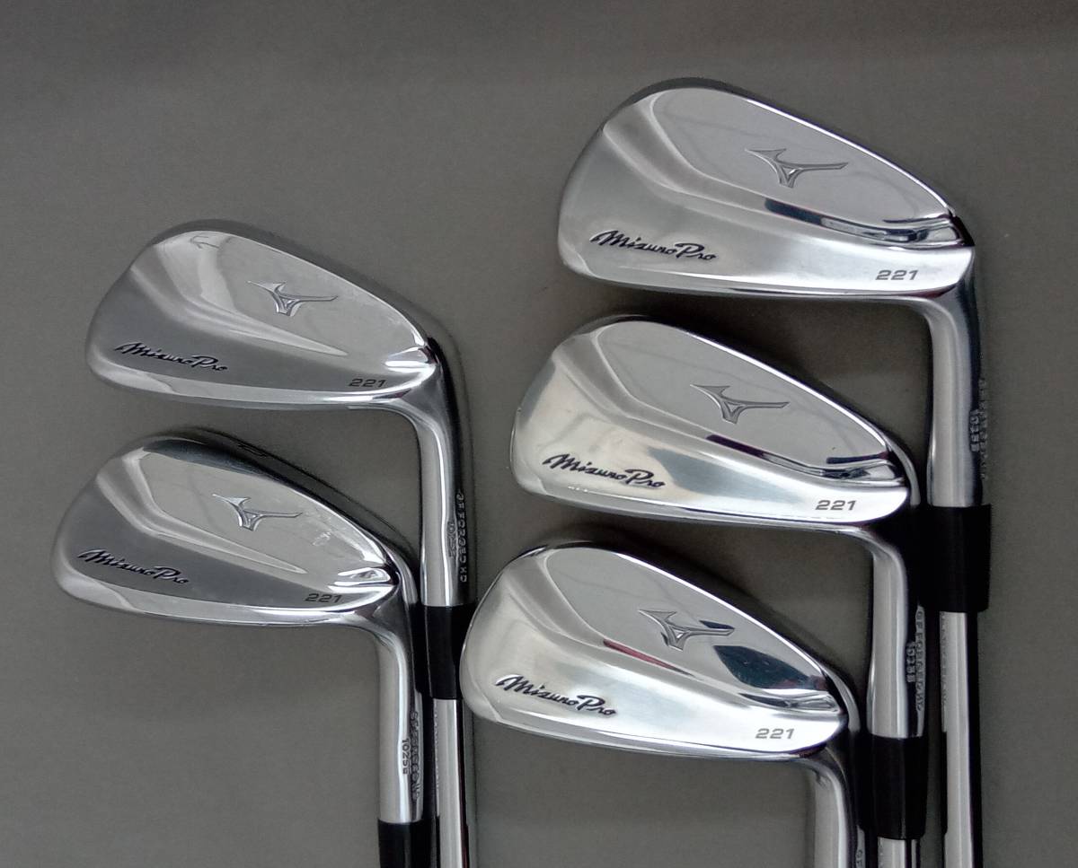 アイアンセット MIZUNO MIZUNO Pro 221 5本セット シャフトN.S.PRO MODUS3 TOUR120 フレックスX ミズノ_画像1