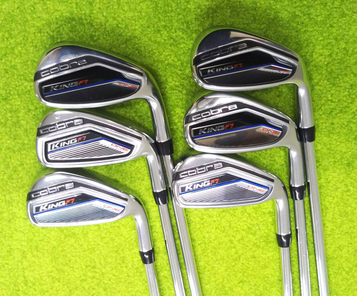 アイアンセット cobra KING F7 ONE LENGTH コブラ キング ワンレングス 店舗受取可