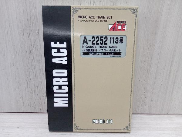 Nゲージ MICROACE A2252 113系電車 (四国更新車・黄色編成) 4両セット