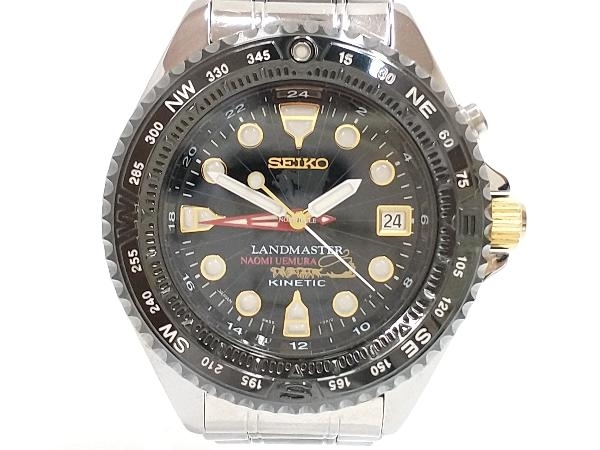 SEIKO セイコー Landmaster ランドマスター キネティック 腕時計 5M65-0A10／422700 ベルトスレ有り_画像1