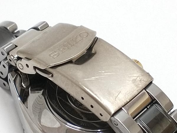 SEIKO セイコー Landmaster ランドマスター キネティック 腕時計 5M65-0A10／422700 ベルトスレ有り_画像10