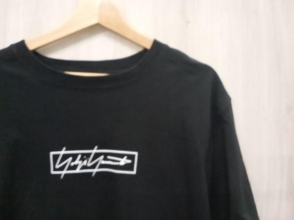 YOHJI YAMAMOTO ヨウジヤマモト NEW ERA HN-T97-081 センターボックスロゴ 半袖Tシャツ サイズ5 ブラック 店舗受取可_画像2