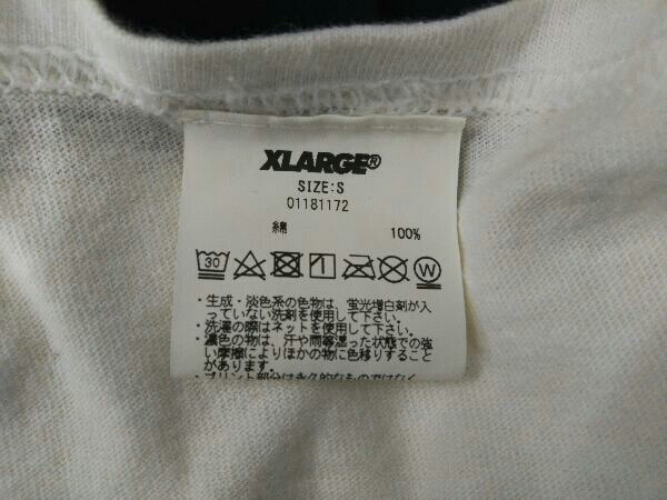 Tシャツ/ロンT X-LARGE 交響詩篇エウレカセブンコラボ 半袖Tシャツ サイズS※着丈約66.5cm 肩幅約44cm 身幅約45.5cm_画像7