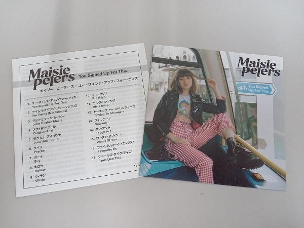 メイジー・ピーターズ CD ユー・サインド・アップ・フォー・ディス_画像5