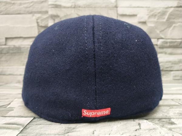 Supreme/シュプリーム/Ebbets S LOGOFitted 6-Panel/ウール/ネイビー/23SS/7 1/4 /キャップ_画像4