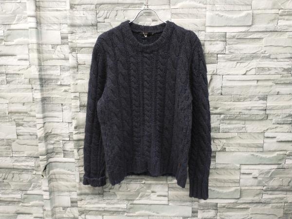 贅沢屋の GUCCI/グッチ/ニット/ネイビー/洋服/XS/イタリア製/Z4515
