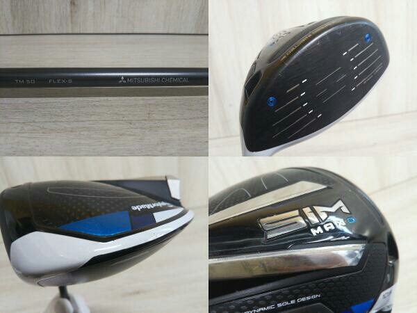 ドライバー TaylorMade SIM MAX D テーラーメイド シム マックスD TENSEI TM50 フレックスS ロフト角10.5 Golf Pride ゴルフ スポーツ_画像8