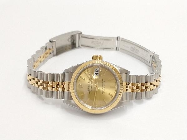 【ポリッシュ済み】ROLEX ロレックス DATEJUST デイトジャスト 自動巻き レディース 腕時計 69173／E554861_画像2