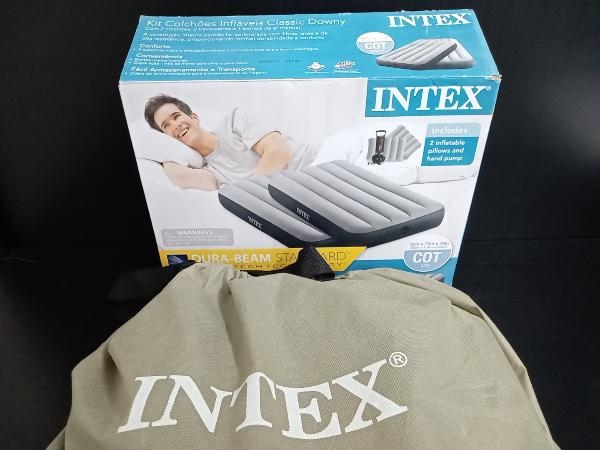  Junk INTEX Classic da морской еж - комплект воздушный bed makla насос 