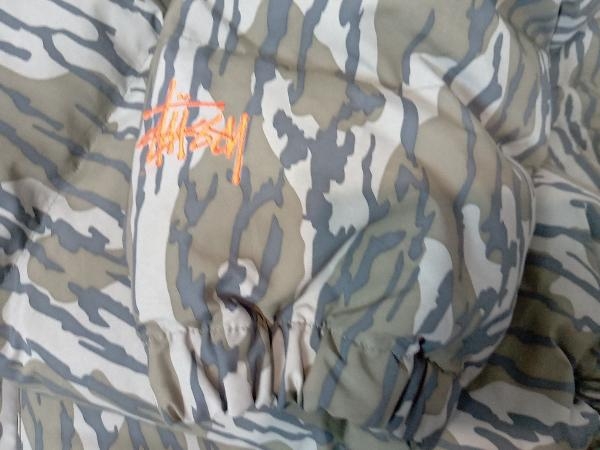 STUSSY ステューシー Mossy Oak Down Puffer ダウンジャケット Mサイズ オリーブカモ 店舗受取可_画像6