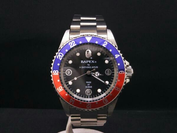 BAPEX(A BATHING APE) ベイペックス TYPE2 サルマリーナ 時計 腕時計