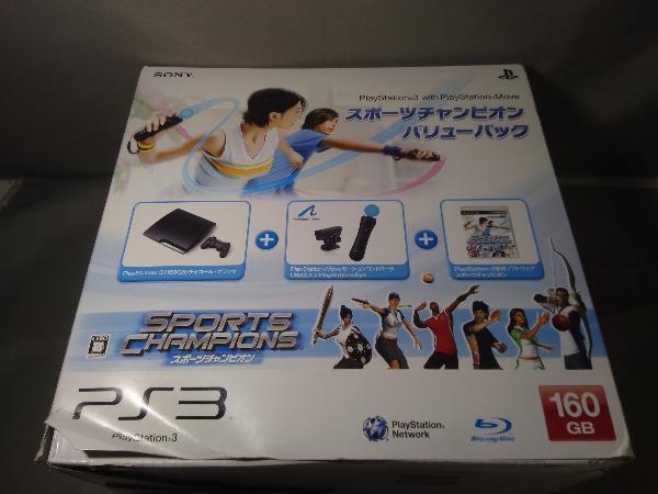 美しい 【本体同梱版】PlayStation3 バリューパック(CEJH10015) スポーツチャンピオン PlayStationMove with PS3本体