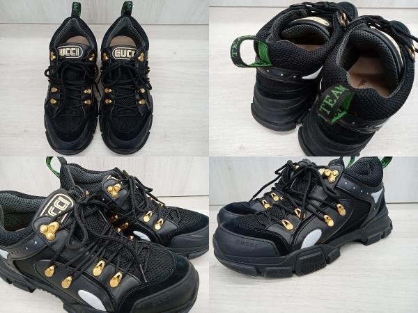 爆安美品✨ GUCCI フラッシュトレックスニーカー 37 白 24.5