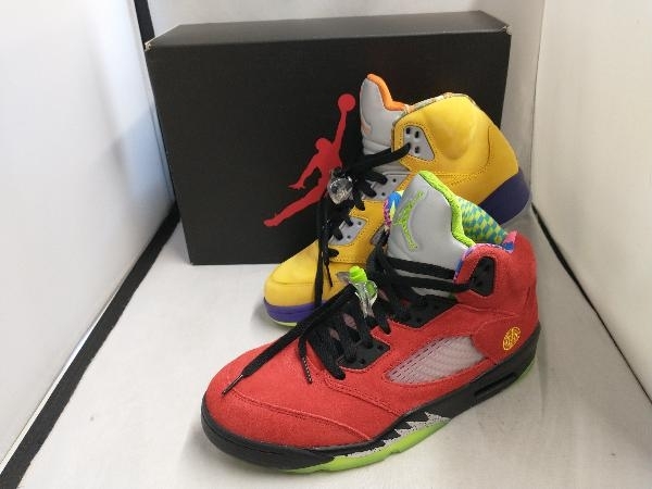 NIKE スニーカー NIKE / ナイキ AIR JORDAN 5 ”What The”／cz5725-700／Nレッド×イエロー_画像1