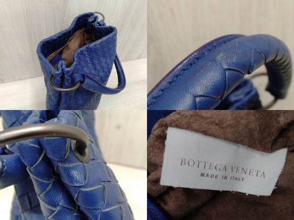 Bottega Veneta BOTTEGA VENETA one сумка на плечо синий сетка 