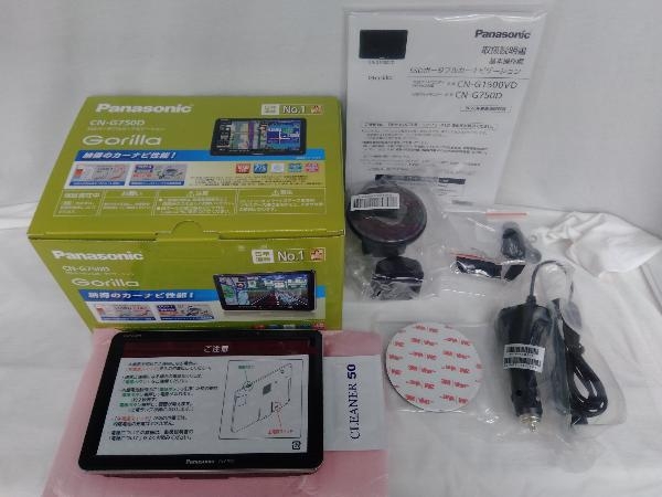 Panasonic CN-G750D Gorilla SSDポータブルカーナビゲーション ゴリラ