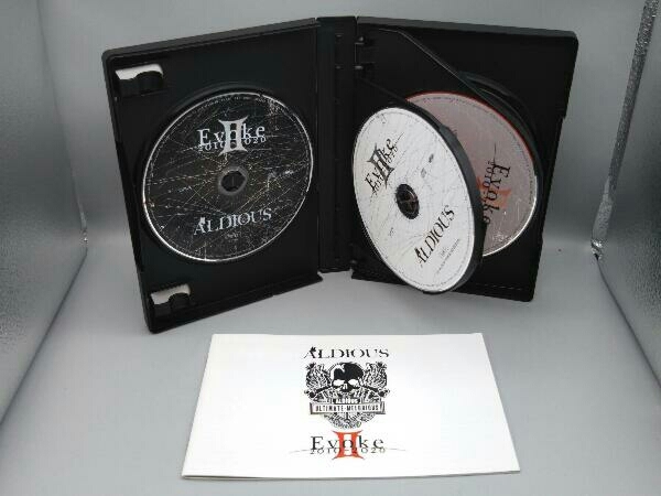 Aldious CD Evoke 2010-2020(オフィシャル・ウェブサイト限定プレミアム盤)(4CD+DVD)_付属品はブックレットのみです。