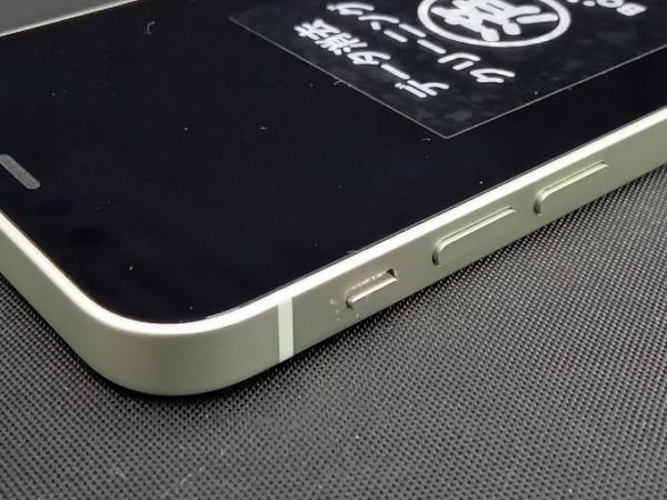 SIMロック解除済】MGDQ3J/A iPhone 12 Mini 128GB グリーン SoftBank