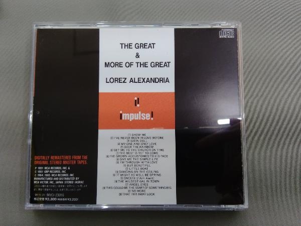 ロレス・アレキサンドリア CD ザ・グレート&モア・オブ・ザ・グレート_画像2