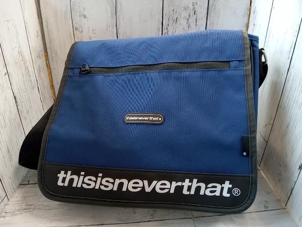 年末のプロモーション大特価! thisisneverthat ディスイズネバーザット ショルダーバッグユニセックス メッセンジャーバッグ ネイビー ショルダーバッグ 年末のプロモーション大特価! thisisneverthat ディスイズネバーザット ショルダーバッグユニセックス メッセンジャーバッグ ネイビー ショルダーバッグ
