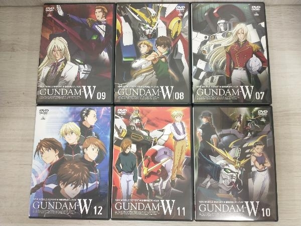 新しいコレクション DVD 【※※※】[全12巻セット]新機動戦記ガンダムW 1
