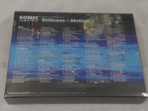 【CD】ソニック・ザ・ヘッジホッグ」Sonic Frontiers Original Soundtrack Stillness & Motion」※ケース割れあり_画像3