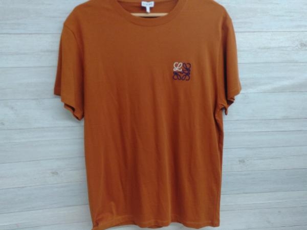 LOEWE ANAGRAM HALF TEE ORANGE H526Y22J26 ロエベ アナグラム刺繍 半袖Tシャツ オレンジ サイズS made in portugal