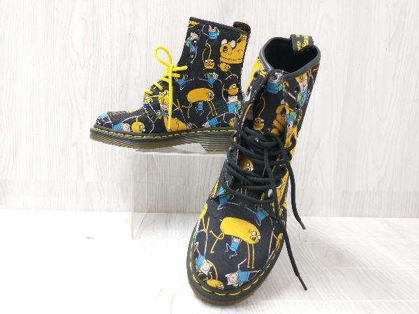 (お得な特別割引価格) アドベンチャー ドクターマーチン TIME ADVENTURE × Dr.Martens タイ厶 ブラック系 UK3 ショートブーツ UK4以下 (お得な特別割引価格) アドベンチャー ドクターマーチン TIME ADVENTURE × Dr.Martens タイ厶 ブラック系 UK3 ショートブーツ UK4以下