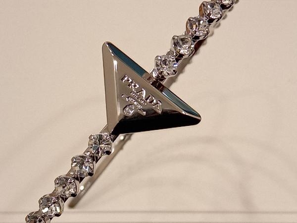 美品 PRADA プラダ ラインストーンカチューシャ | maxcerdo.cl