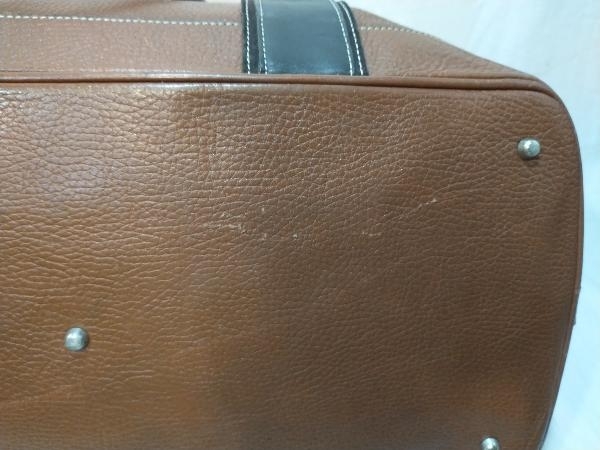 DELL’GA GENUINE LEATHER Tote Bag Made in Italy デルガ レザートートバッグ ブラウン 店舗受取可_画像5