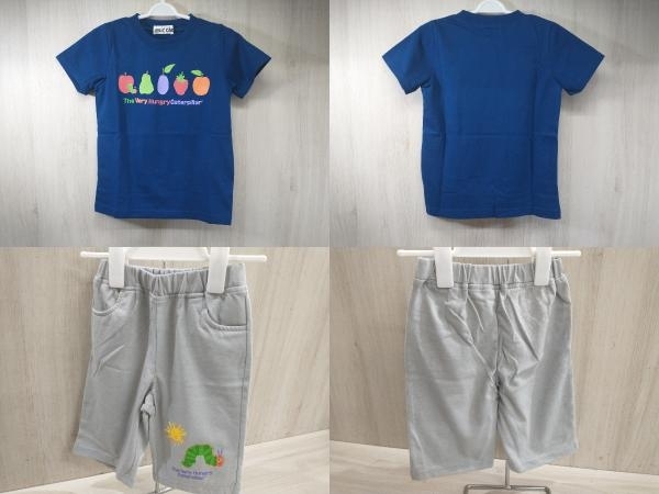 夏 通年 ERiC CARLE エリックカール まとめ売り 春から冬まで はらぺこあおむし 半袖 長袖 ハーフパンツ スウェット 110cm_画像3