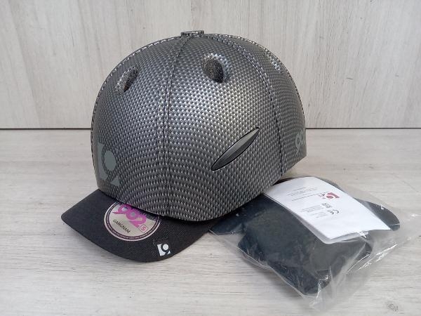【タグ付き】902サイクルヘルメット 帽子セット カーボンブラック_画像1