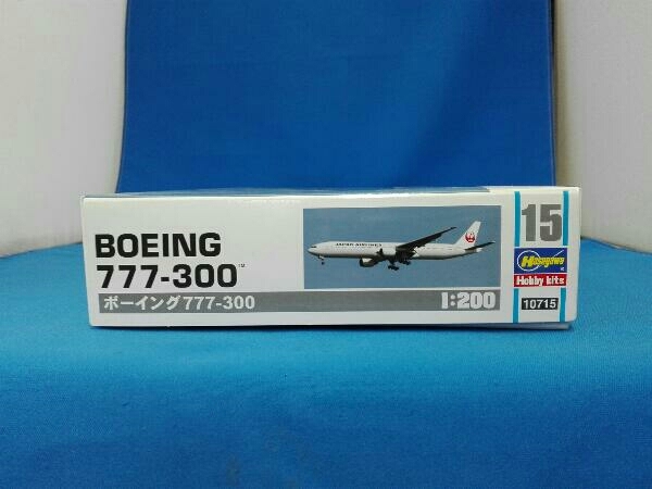 未使用品 プラモデル ハセガワ 1/200 日本航空 ボーイング 777-300(新ロゴ) 旅客機シリーズ15_画像2
