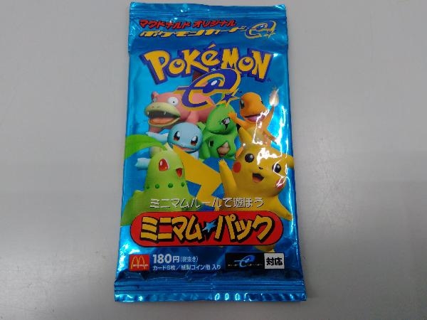 未開封品 マクドナルド オリジナル ポケモンカード ミニマム☆パック 未開封品 マクドナルド オリジナル ポケモンカード ミニマム☆パック
