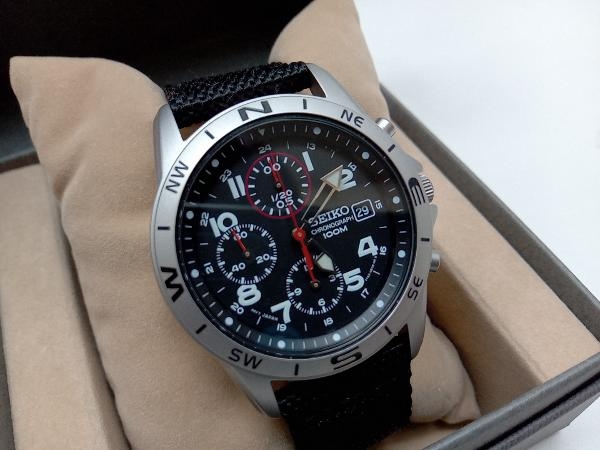SEIKO セイコー クロノグラフシリーズ SND399P クオーツ 腕時計