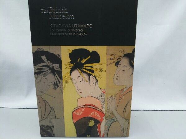 フィギュア メディコム・トイ The British Museum KITAGAWA UTAMARO 'Toji zensei bijin-zoroi' 100%&400% BE@RBRICK