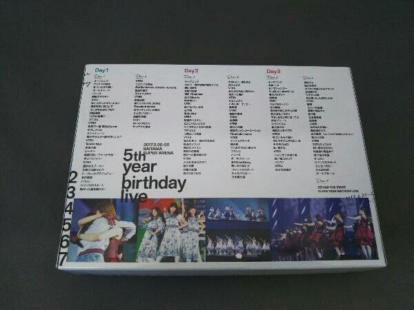 [1 иен старт ]DVD 5th YEAR BIRTHDAY LIVE 2017.2.20-22 SAITAMA SUPER ARENA( совершенно производство ограниченая версия )