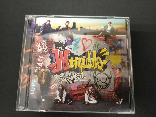 ジャニーズWEST CD W trouble(初回盤B)(DVD付)_画像1